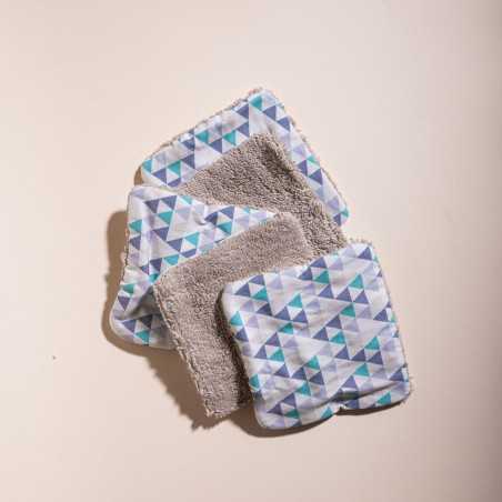 5 lingettes en coton bio 5 lingettes en coton bio