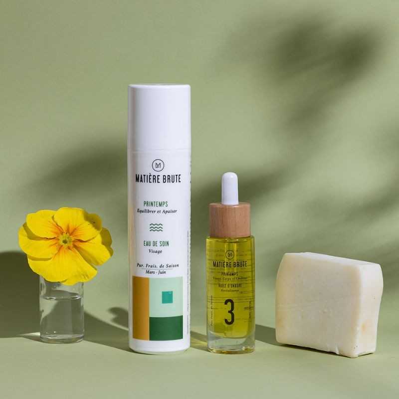 Coffret Soin Visage Bio Peau Sensible - Cure de Printemps