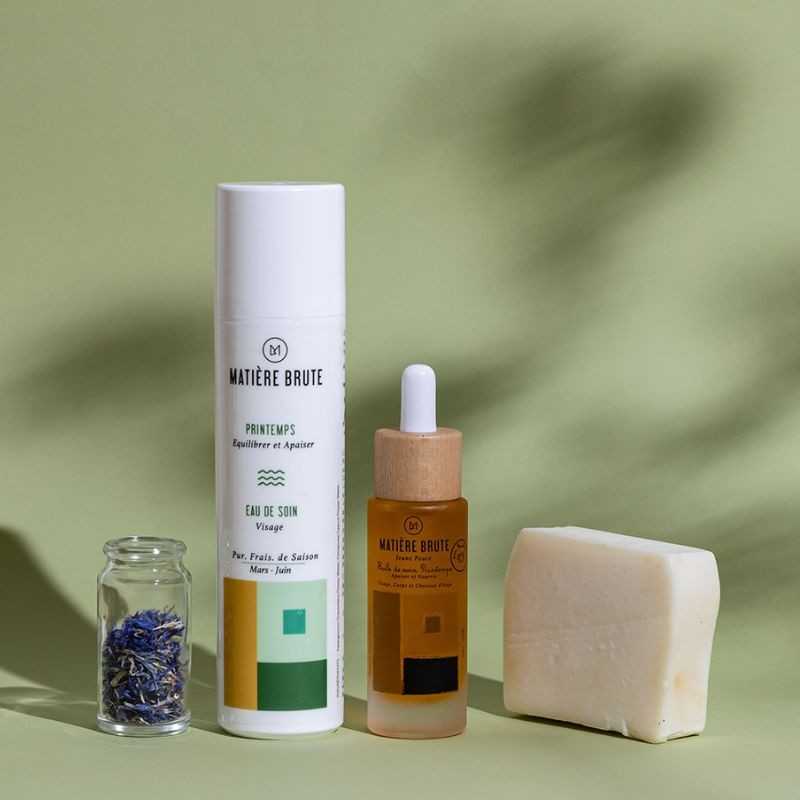 Coffret Soin Visage Bio Peau Grasse ou à Imperfections - Cure de Printemps