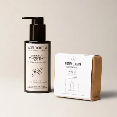 Duo Nettoyant & Démaquillant Doux + Savon Doux