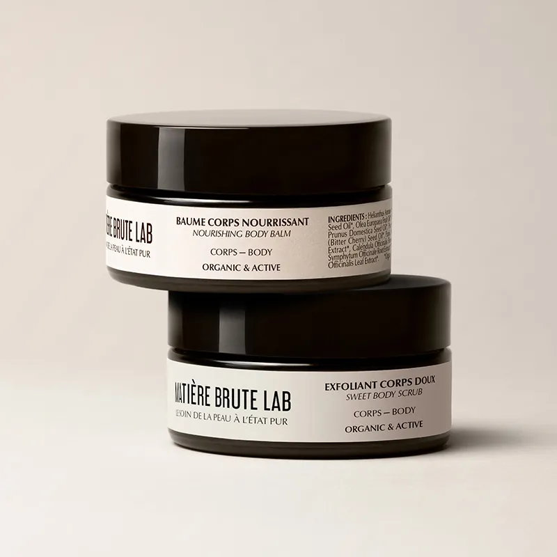 Duo Soin Corps Cocooning - Baume corps nourrissant et exfoliant Corps Doux Matière