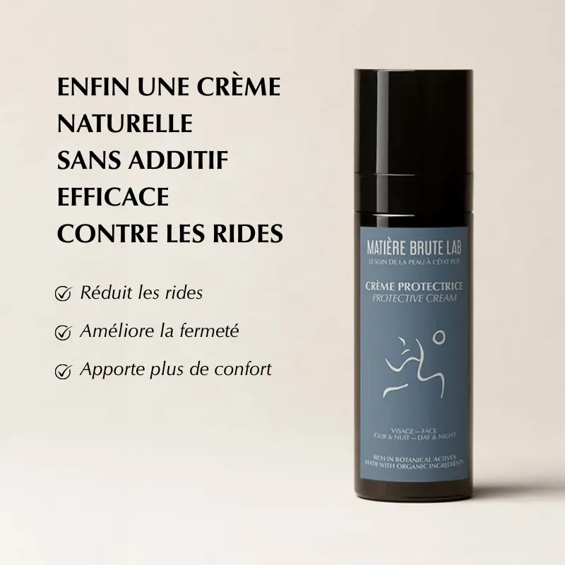 Cr&egrave;me Visage Protectrice - Nutrition & Renforce la Peau  | Mati&egrave;re Brute Lab