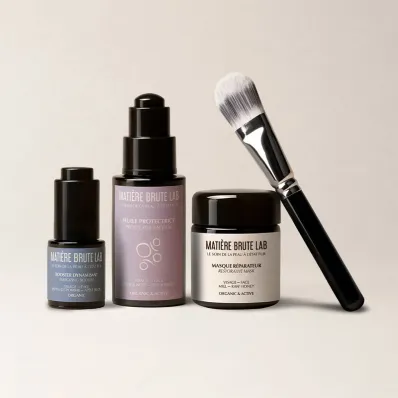 Coffret Douceur - Masque miel et Huiles visage Bio - Matière Brute Lab