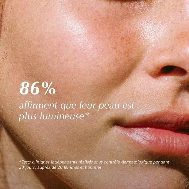 Cr&egrave;me visage Glow - peau plus lumineuse, pour peaux ternes.