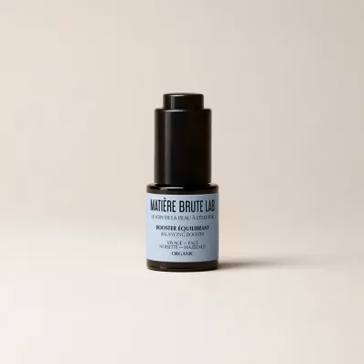 Booster Équilibrant - Huile visage de Noisette Bio - Purifie, détoxifie la peau, régule le sébum, resserre les pores.