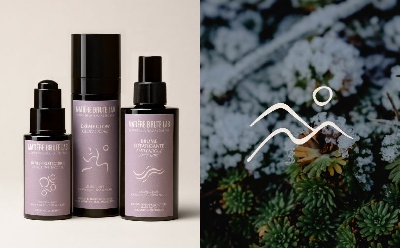 Diptyque des essentiels protection et le pictogramme hiver