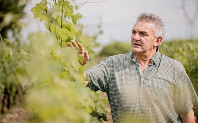 Photo de notre producteur de pépins de raisin Didier