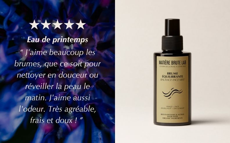Diptyque de la brume équilibrante et un avis