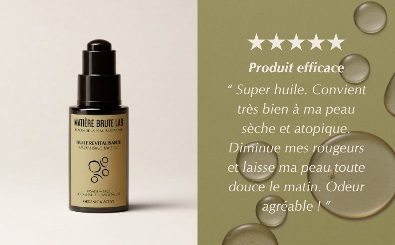Diptyque de l'huile revitalisante et un avis