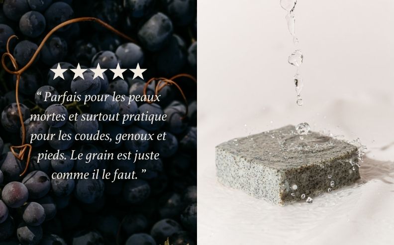 Un diptyque du savon exfoliant et un avis