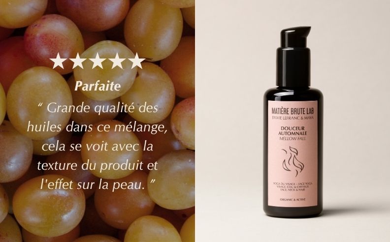 Diptyque de l'huile douceur automnale et un avis