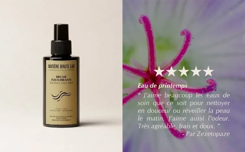 Diptyque de la brume équilibrante et un avis