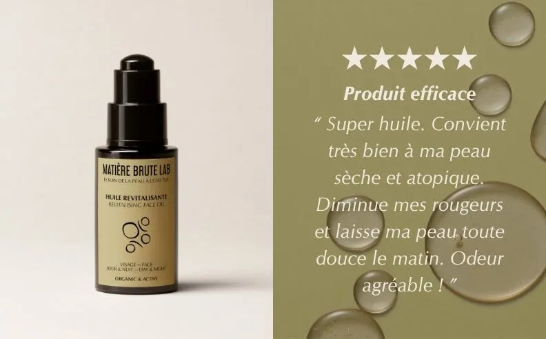 Diptyque de l'huile revitalisante et un avis