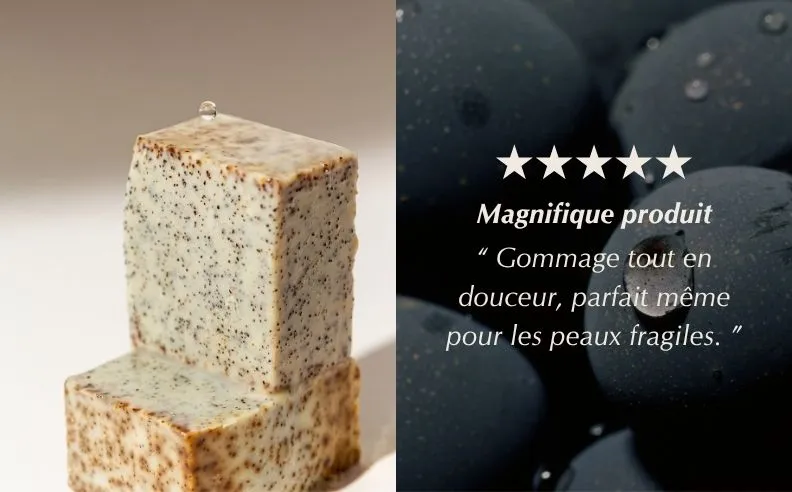 Diptyque du savon gommant visage et un avis