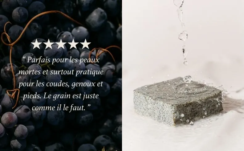 Un diptyque du savon exfoliant et un avis