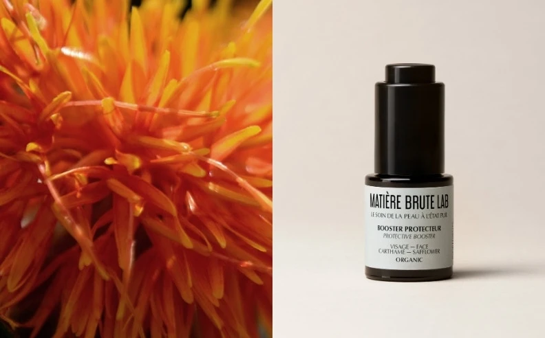 Un diptyque du booster protecteur et du carthame