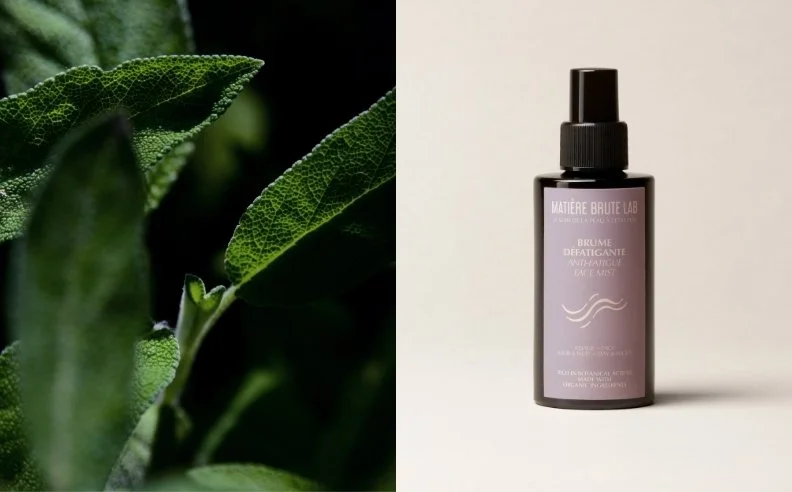 Un diptyque de la brume défatigante et de la menthe poivrée