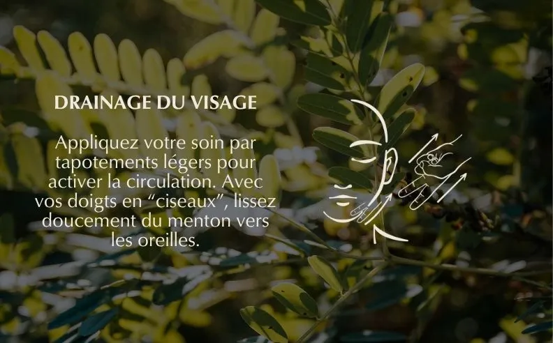 L'exercice yoga drainage du visage