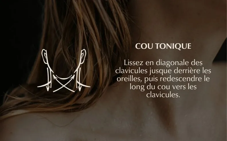 L'exercice yoga cou tonique