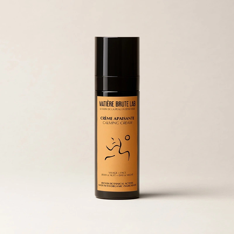 Une photo de lacrème apaisante