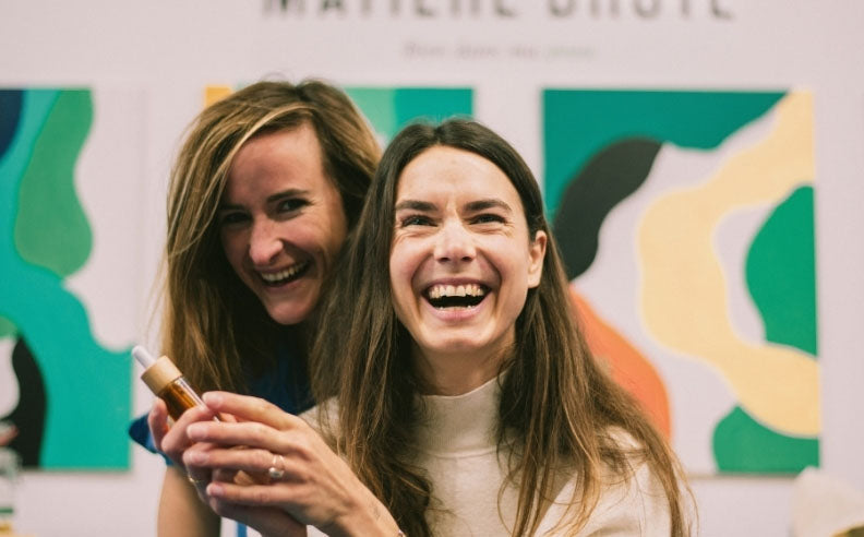 Photo de Claire Mondray et Annabelle Szwed fondatrice de Matière Brute Lab
