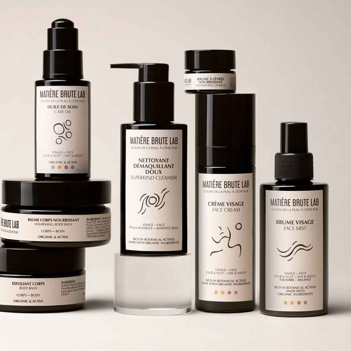 Routine de beauté biologique visage
