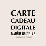 Carte cadeau soins cosmétiques biologiques