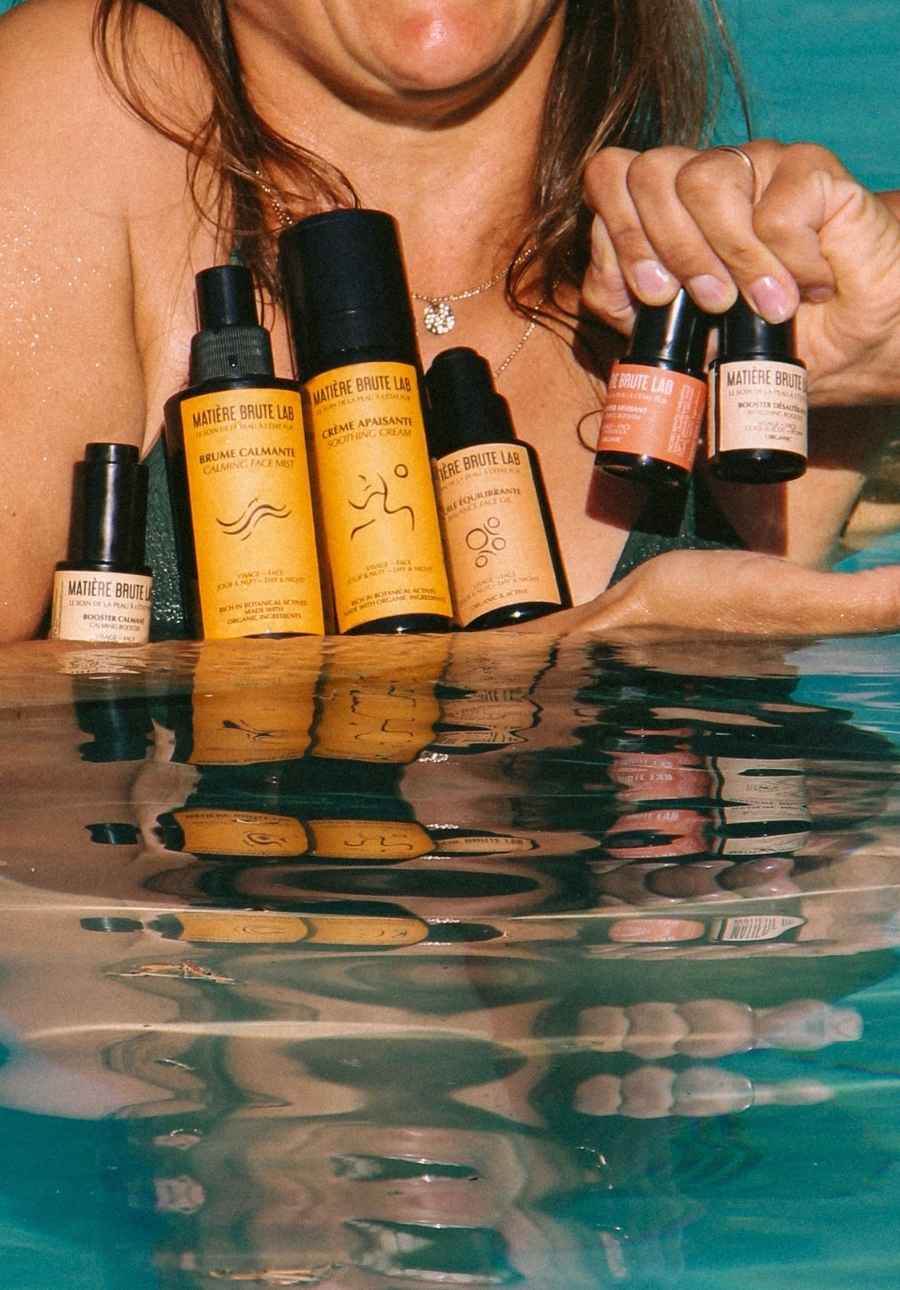 Soins de beauté visage naturels et biologiques