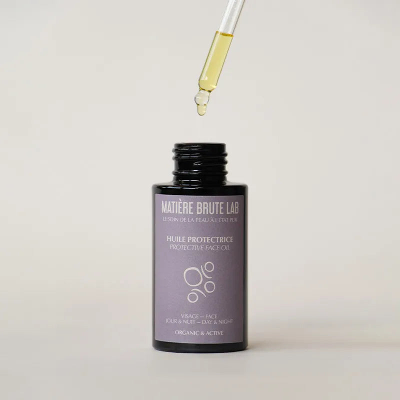 Huile visage bio protectrice française