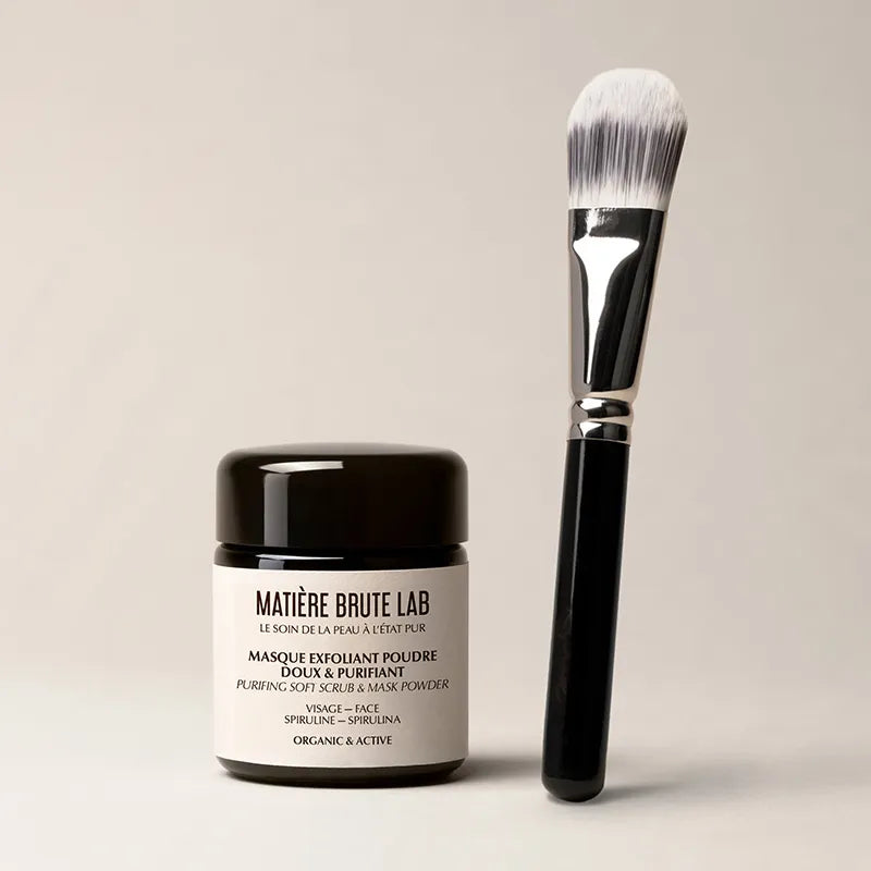 masque visage exfoliant doux bio et purifiant
