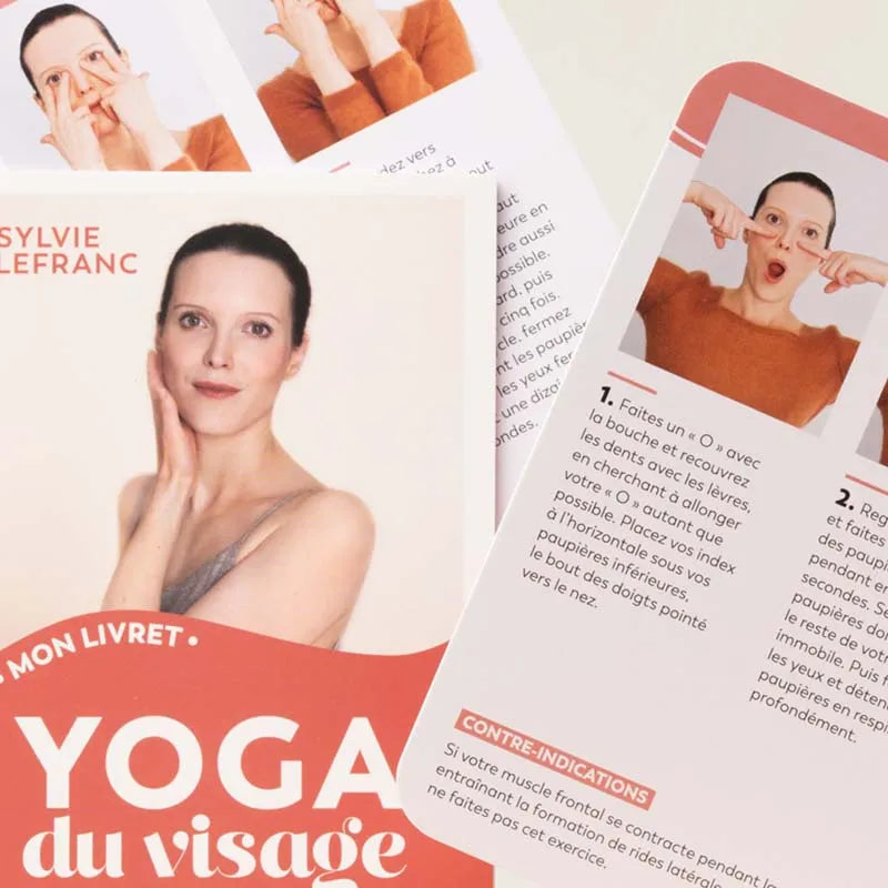 Mes cartes yoga du visage - Sylvie Lefranc