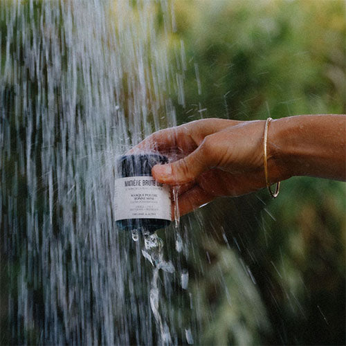 masque poudre bonne mine à la betterave, teint hâlé naturel, biologique, soin du visage