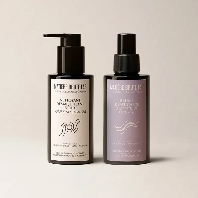 duo soins cosmétiques visage anti fatigue